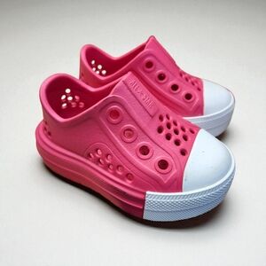 Converse Play Lite CX Infant Size 5 Spdt Foal Cushion Slip On Pink